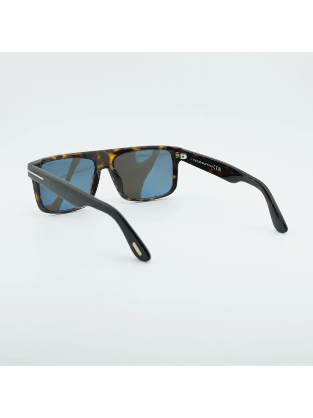 Tom Ford Philippe-02 FT0999 52A Sunglasses Havana Square Frame, Smoke Lenses